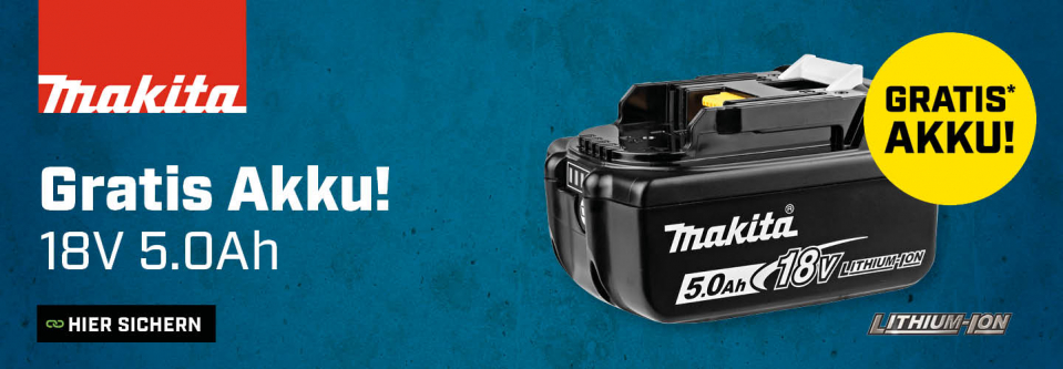 Makita Gratis Akku!