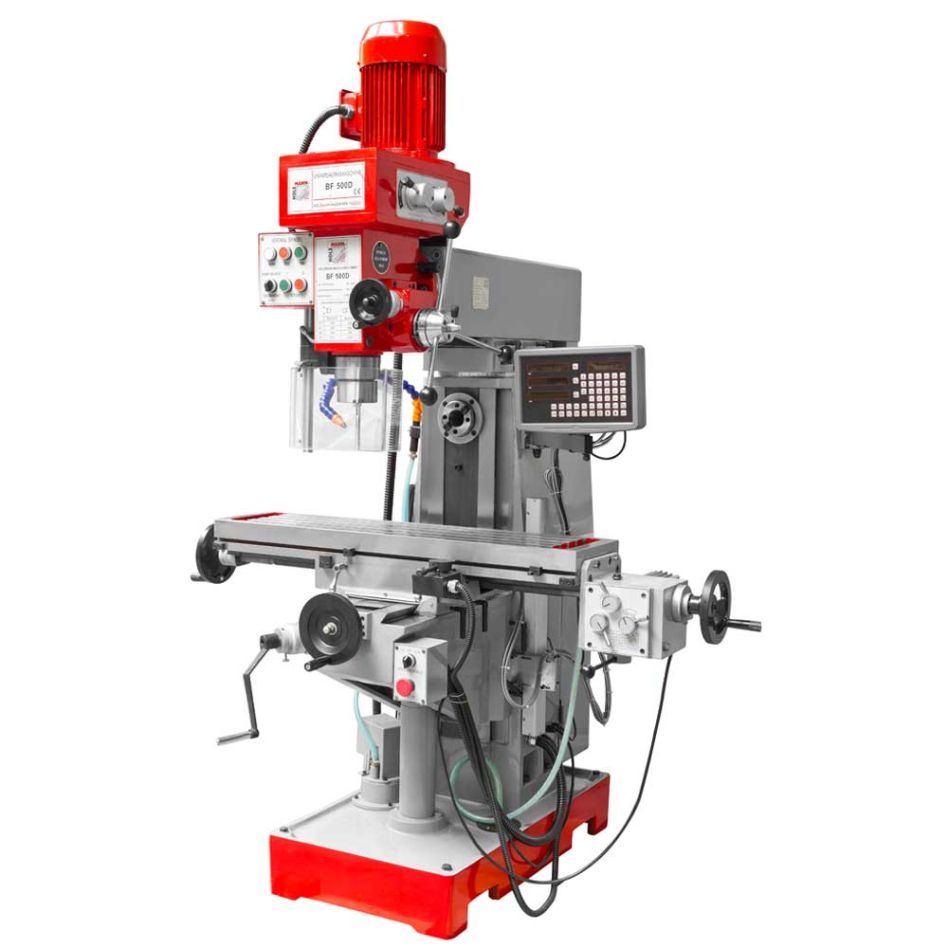Holzmann BF500DDRO_400V Universalfräsmaschine  3Achs Digi