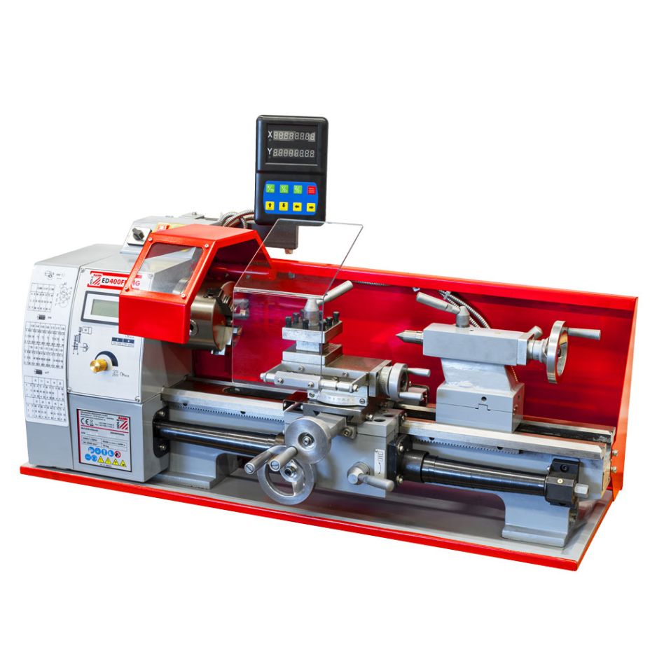 Holzmann ED400FDDIG_230V Metalldrehbank variable Geschwindigkeit