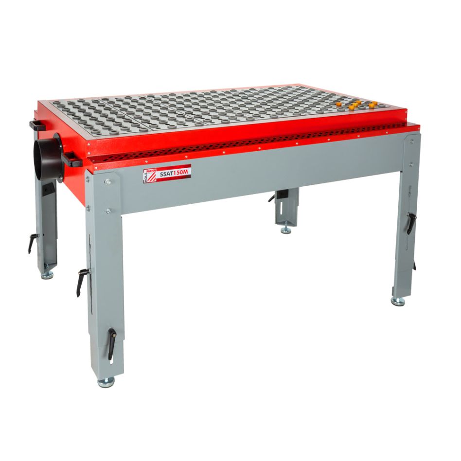 Holzmann SSAT150M Metall-Schleifstaubabsaugtisch 1570 x 1050 x 760 - 1030 mm