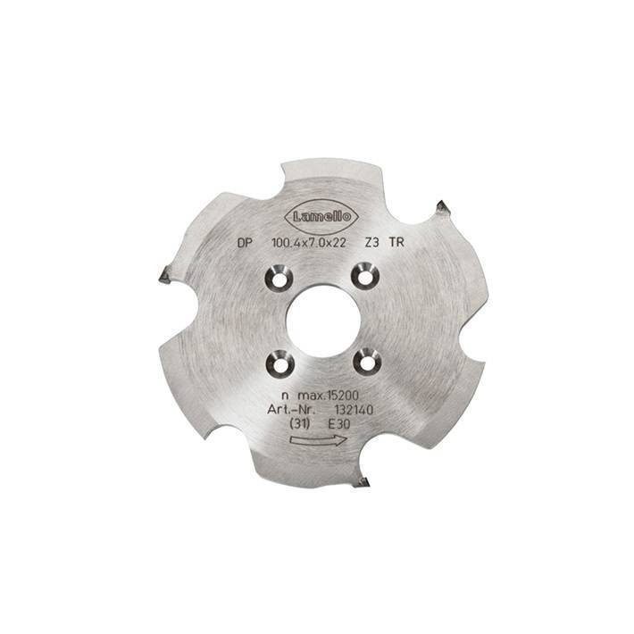 Lamello 132140 P-System Nutfräser, Ø 100.4x7x22 mm (Diamant)