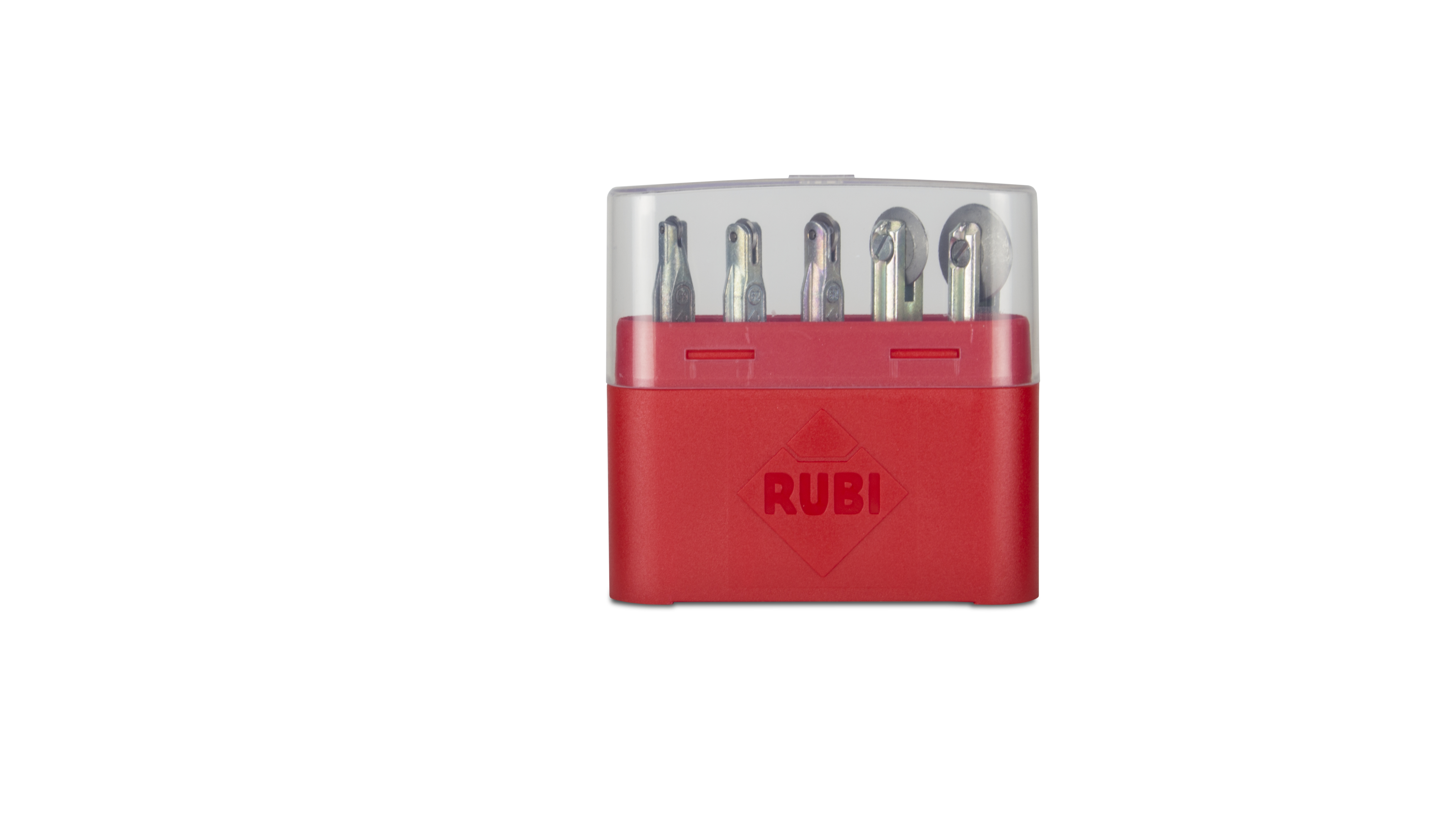 Rubi 1996 0 Rodel Schneider Set 2 (6/8/10/18/22 mm) für TS, TS-Plus, TR, TF, TF-Meister en Speed Plus