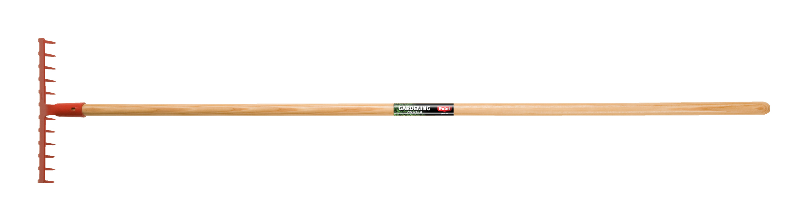 Polet 0302121 Gartenharke 12T/350mm M/Stiel