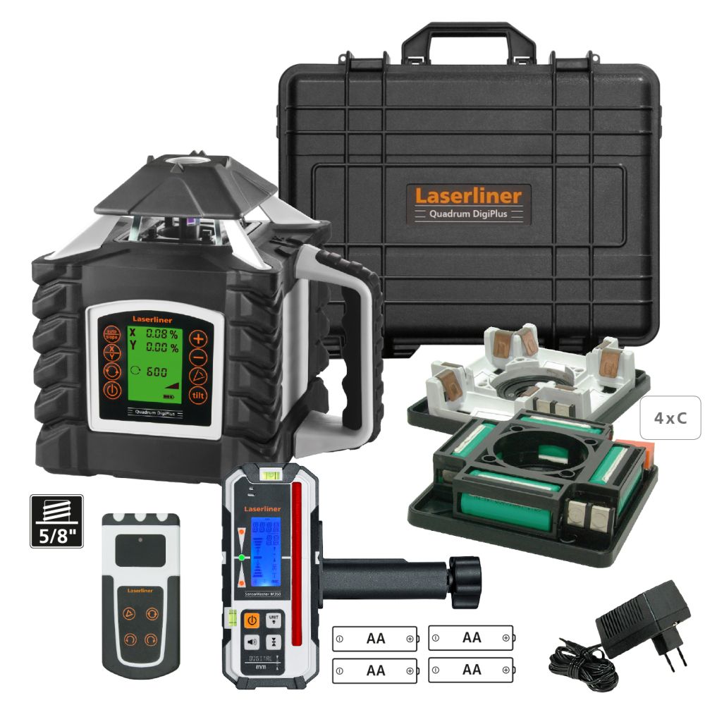 Laserliner 053.350A Quadrum DigiPlus M350 S Neigunglaser