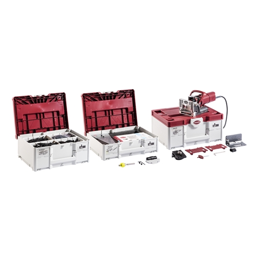 Lamello 101403DESET Zeta P2 mit Diamant-Profilnutfräser im Systainer + Starterset im Systainer