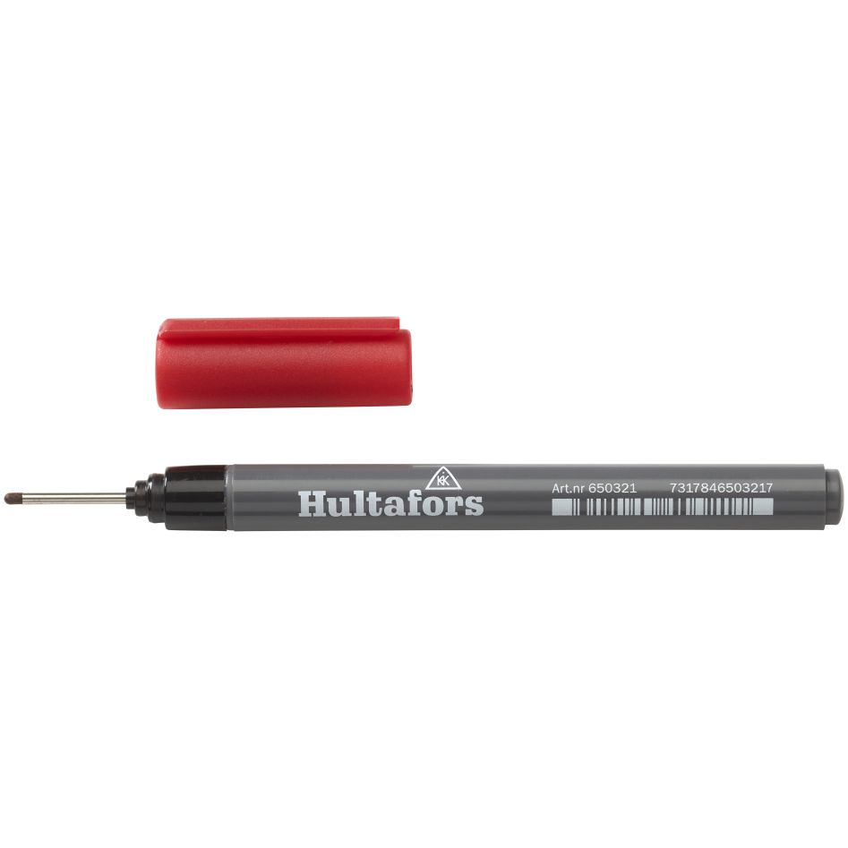 Hultafors HU650320 Markierstift für tiefe Löcher - rot