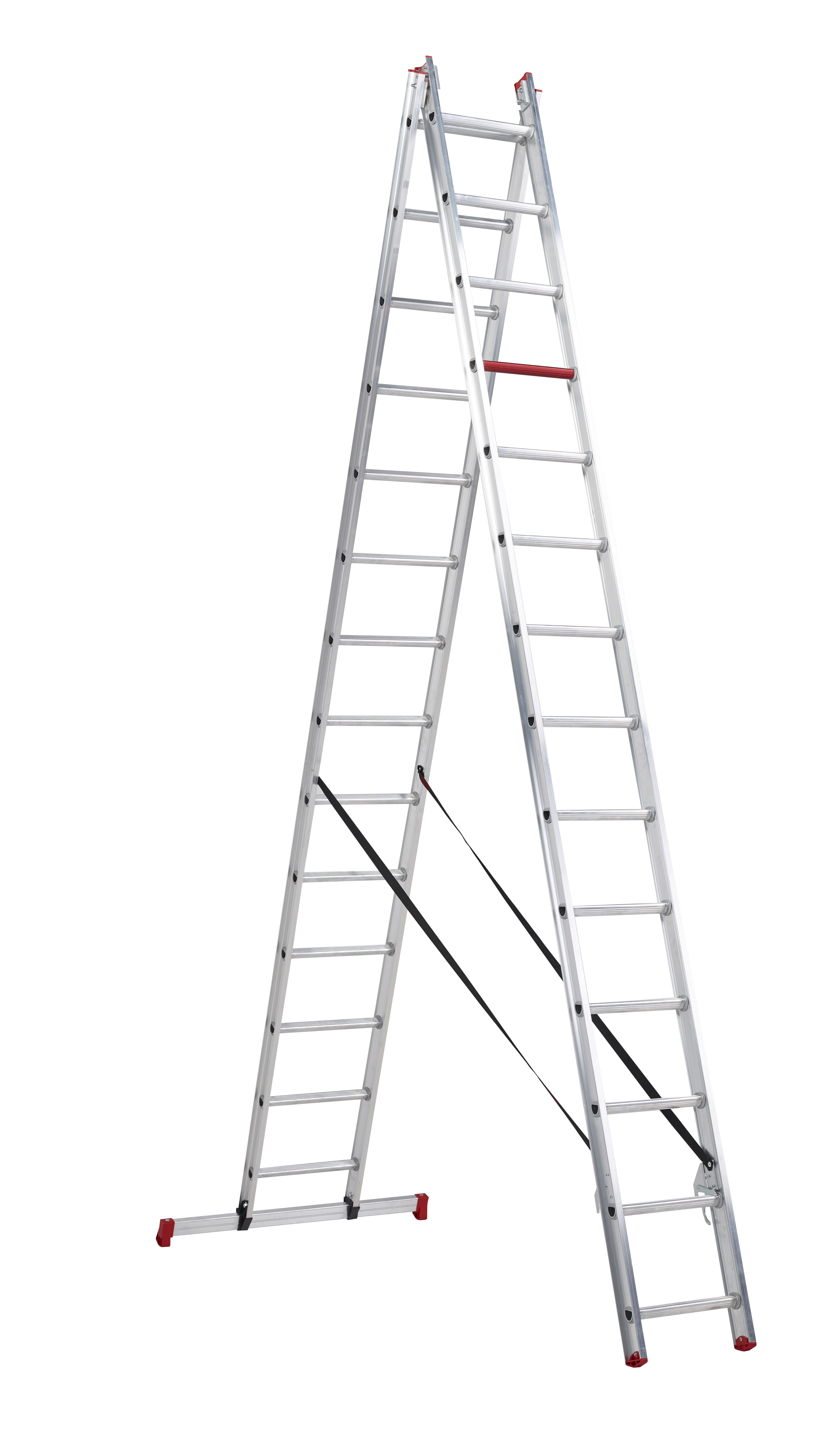 Altrex 108414 Umlaufende 2-teilige Reformleiter AR 2065 2 x 14