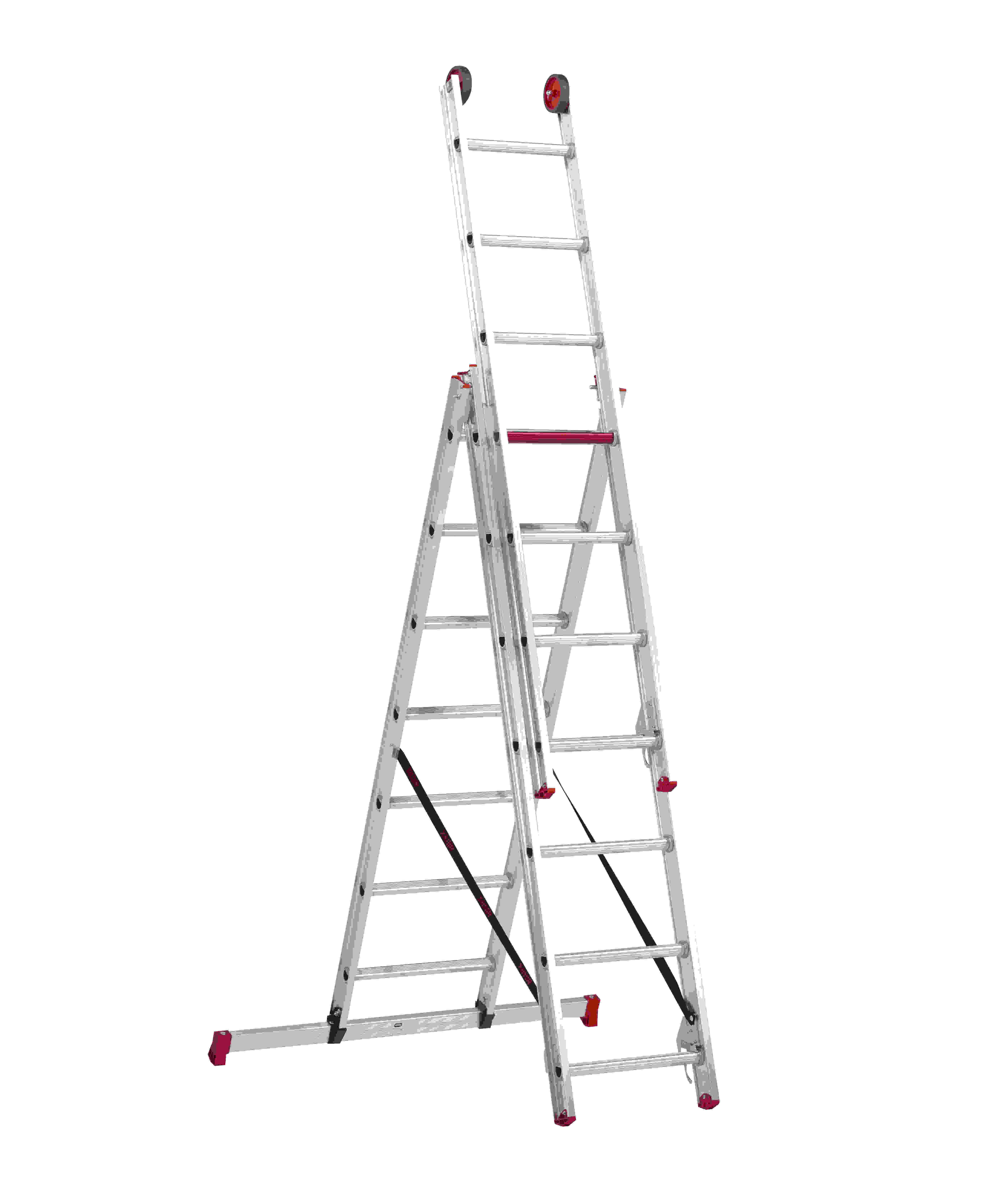 Altrex 108507 All Round 3-teilige Reformleiter AR 3045 3 x 7