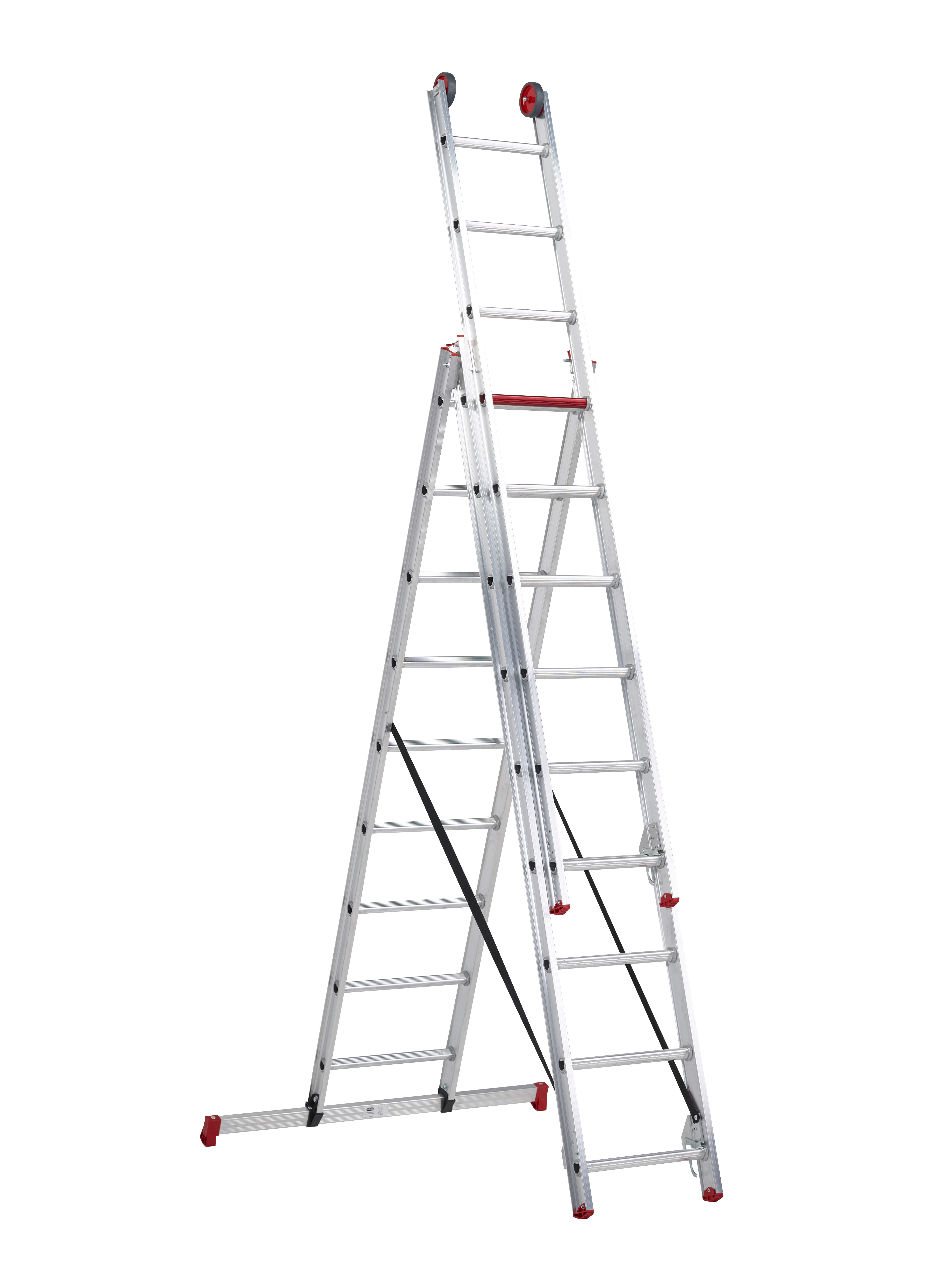 Altrex 108519 All Round 3-teilige Reformleiter AR 3060 3 x 9