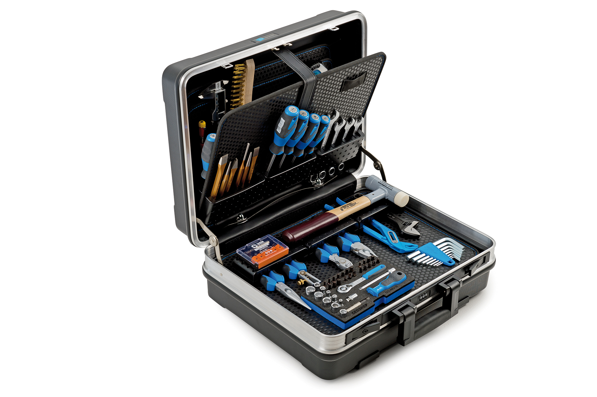 Gedore 8061390 S85-120.02M 85-teiliges Starterset "Mechaniker" im Koffer