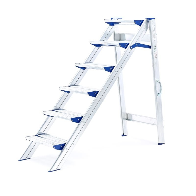 Little Jumbo 1235425506 Klappbare Montageleiter 6 Stufen