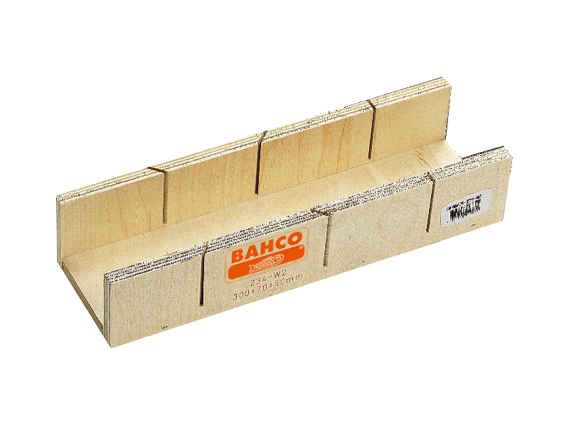 Bahco 234-W3 Schneidlade aus geleimtem Holz 300 mm x 100 mm x 80 mm