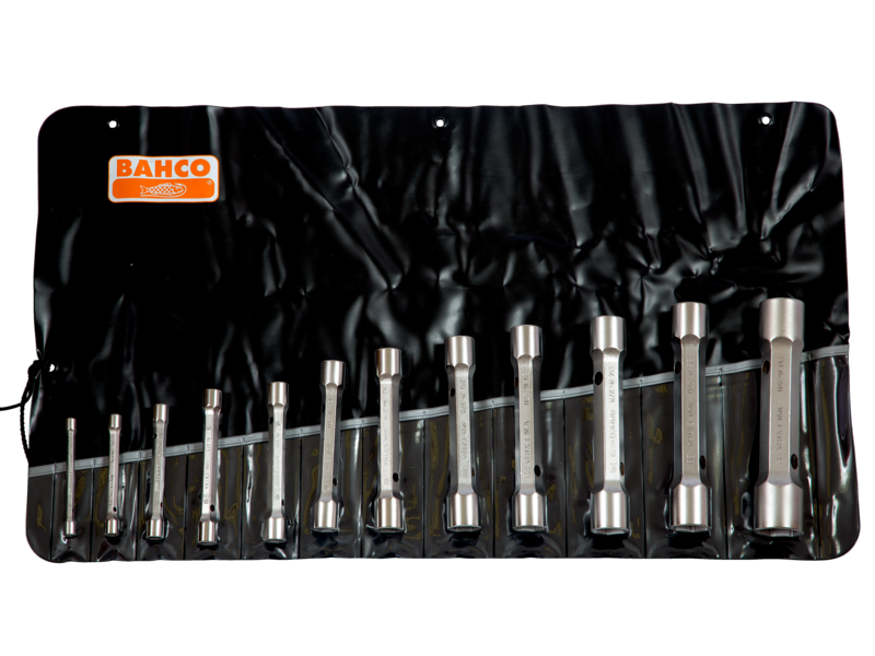 Bahco 27M/12T Metrischer Doppelsteckschlüssel-Satz - 12 Stück/Tasche
