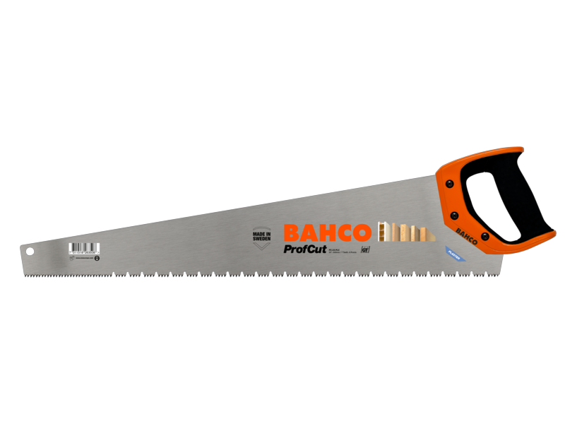 Bahco PC-24-PLS ProfCut™-Handsäge für Gips und Platten aus Werkstoffen auf Holzbasis 7/8 ZpZ 24"