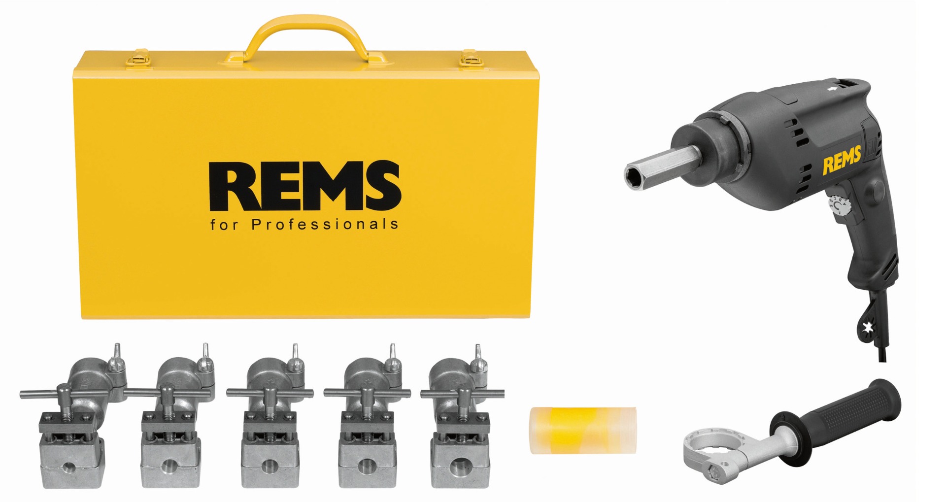 Rems 156004 R220 156004 Twist Set 3/8-1/2-5/8-3/4-7/8 Rohraushalser