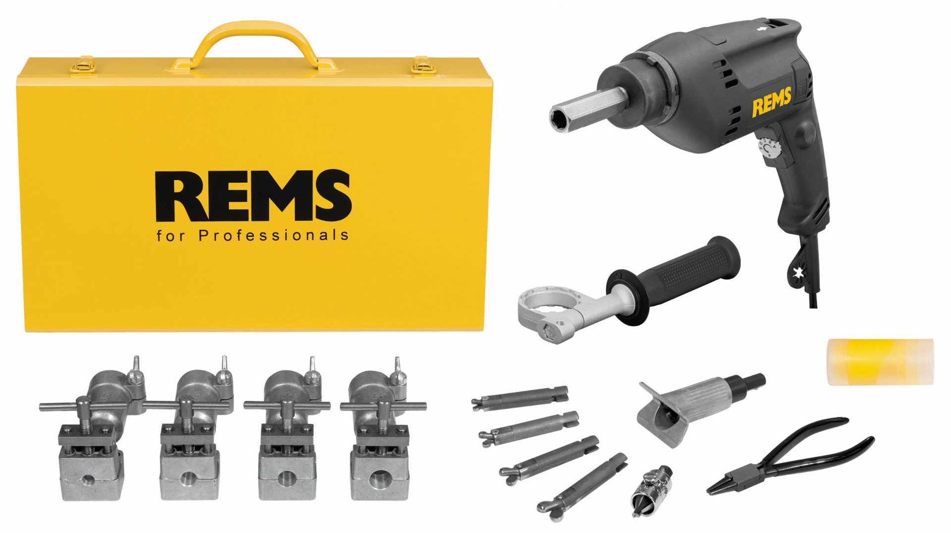 Rems 156010 R220 156010 Twist/Hurrican Set 12-15-18-22 Rohraushalser