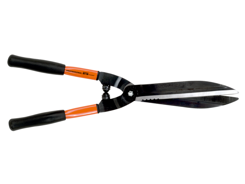 Bahco P51-F Hoch belastbare, leichte Heckenschere mit Stahlgriff, 570 mm