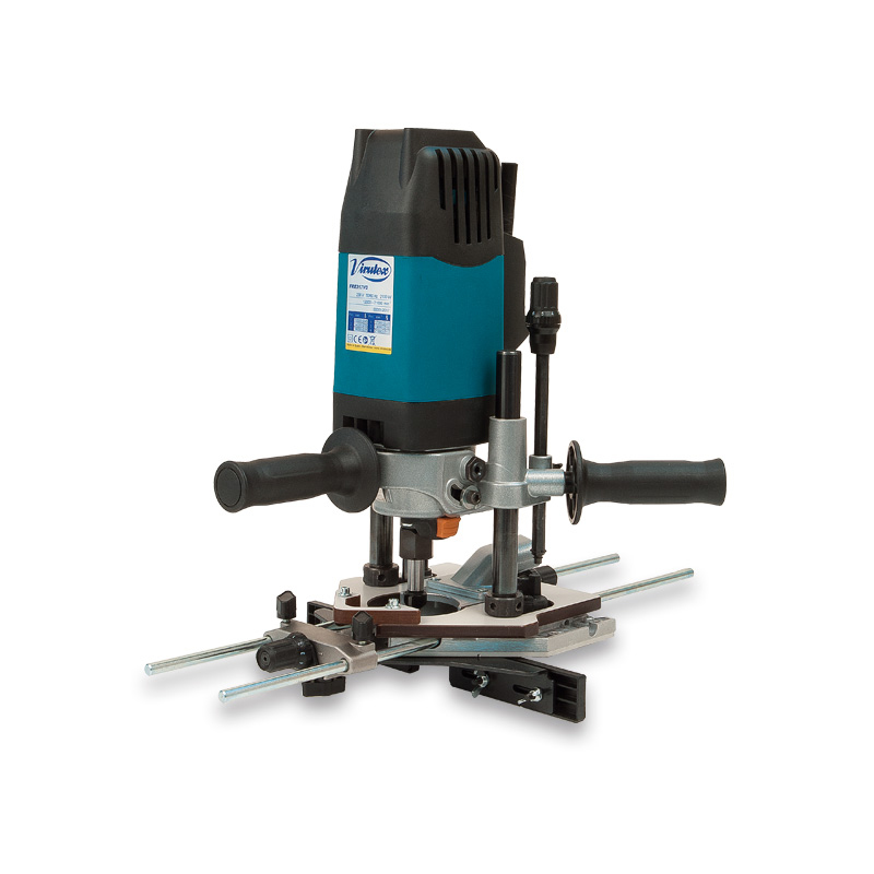 Virutex 1700900 FRE317VD Neigbare Oberfräse für Mineralwerkstoffe