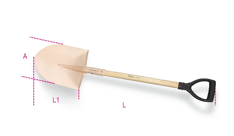 Beta 017030200 1703Ba/Pl Funkenlose Schaufel 240 A mm
