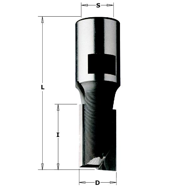 CMT 170.120.11 12 mm Rillenfräser mit Innengewindeanschluss M12 rechts