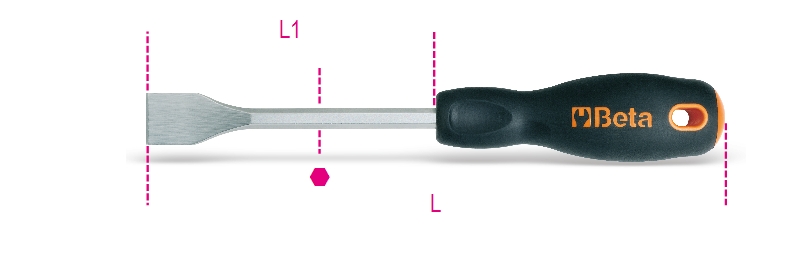 Beta 017160020 1716P-Dichtungsschaber 250 mm