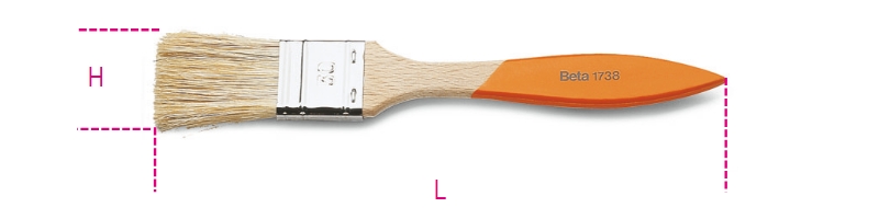 Beta 017380001 1738-Bürste 210 mm