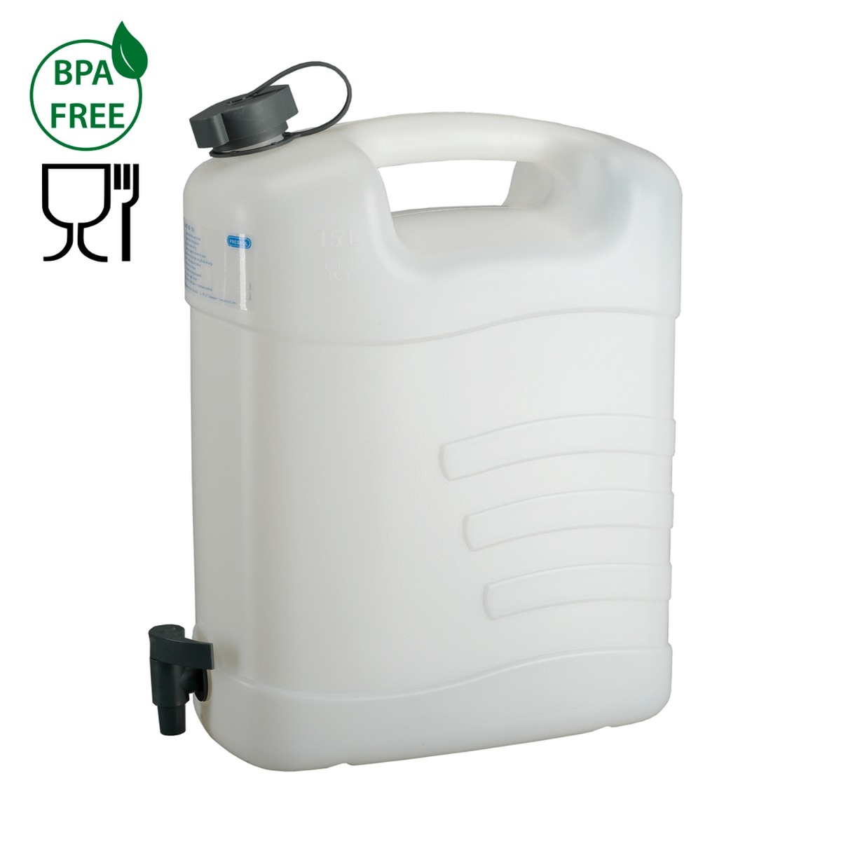 Pressol 21 165 Kanister für Wasser 15L HDPE mit Ablasshahn