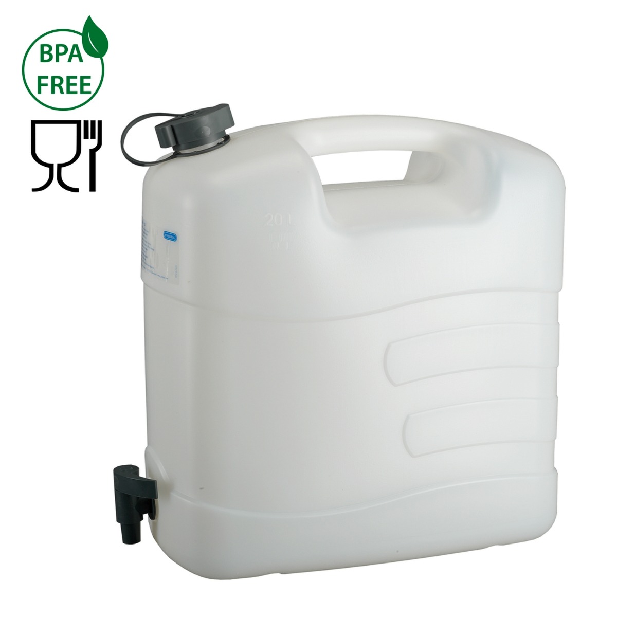 Pressol 21 167 Wasserkanister 20L HDPE mit Ablasshahn