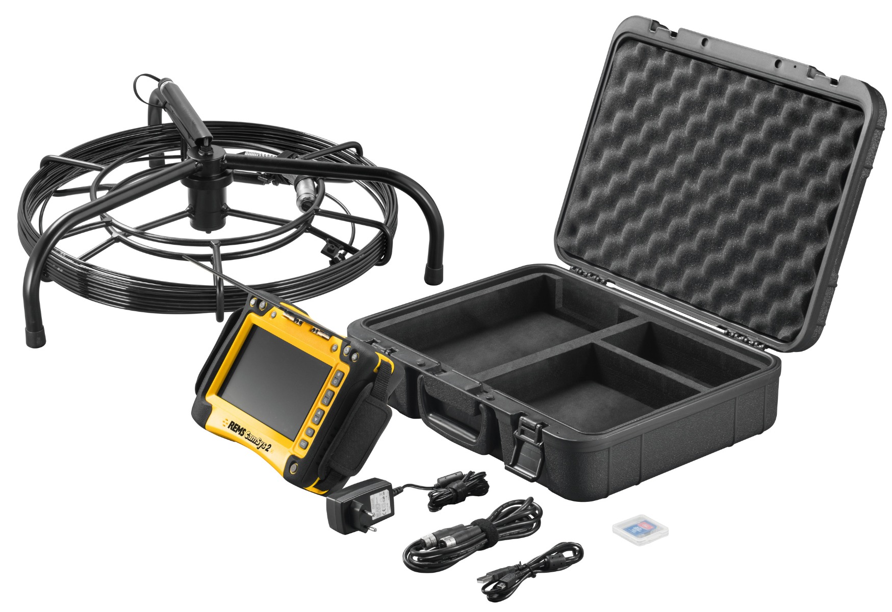 Rems 175302 R220 CamSys 2 SetKamera-Inspektionssystem S-Color 20 H 20m