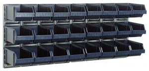 Raaco 181228 2 Wandpaneele mit 24 Fächern