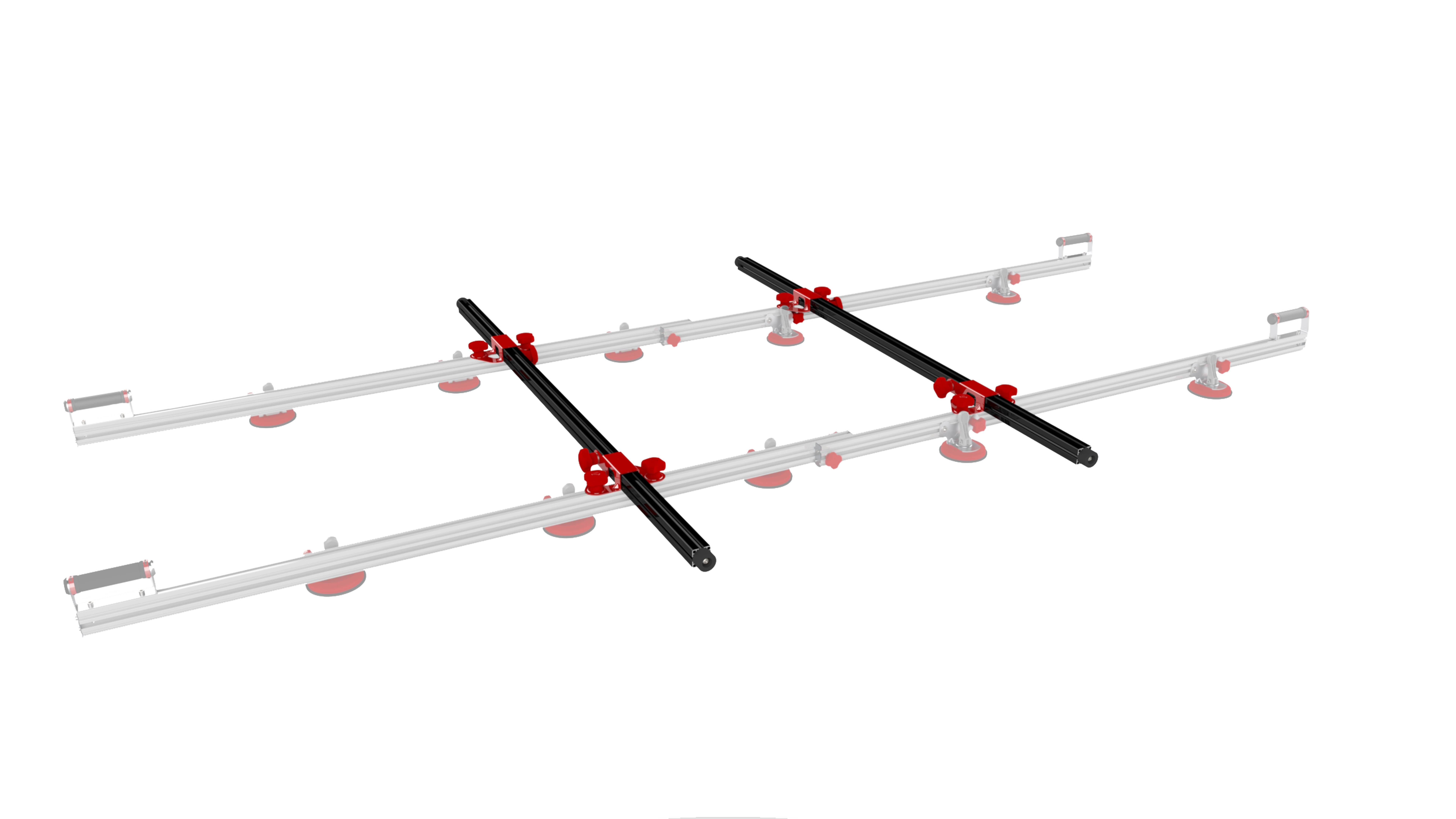 Rubi 18819 Querträger-Ergänzungssatz SLIM EASY TRANS