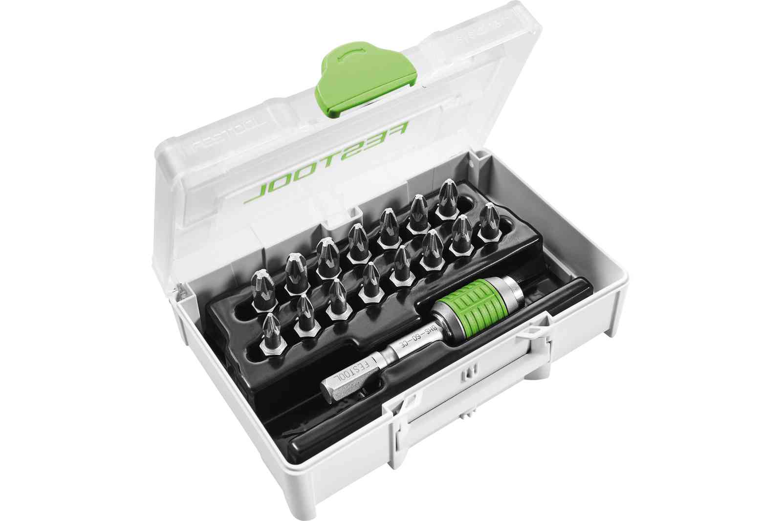 Festool Zubehör 205824 Bit-Sortiment SYS3 XXS CE-PZ BHS 60