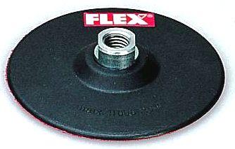 Flex-tools Zubehör 208817 Klettverschluss-Stützscheibe elastisch 115 mm M14