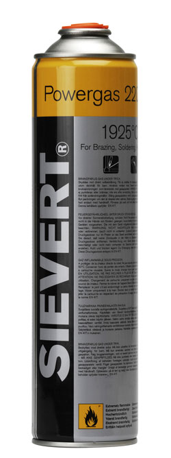 Sievert 220483 Schraubkartusche Powergas 2204 336g 600 ml 1925GradC
