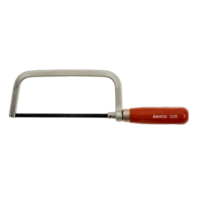 Bahco 228 Mini-Bügelsäge mit Stahlbügelrahmen 150 mm