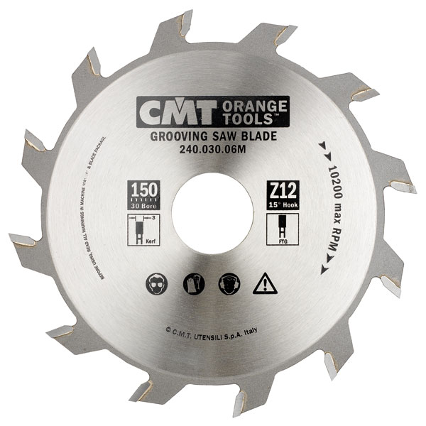 CMT 240.040.07M Nutsäge industrielle Linie 180 x 30 x 18T Dicke 4 mm