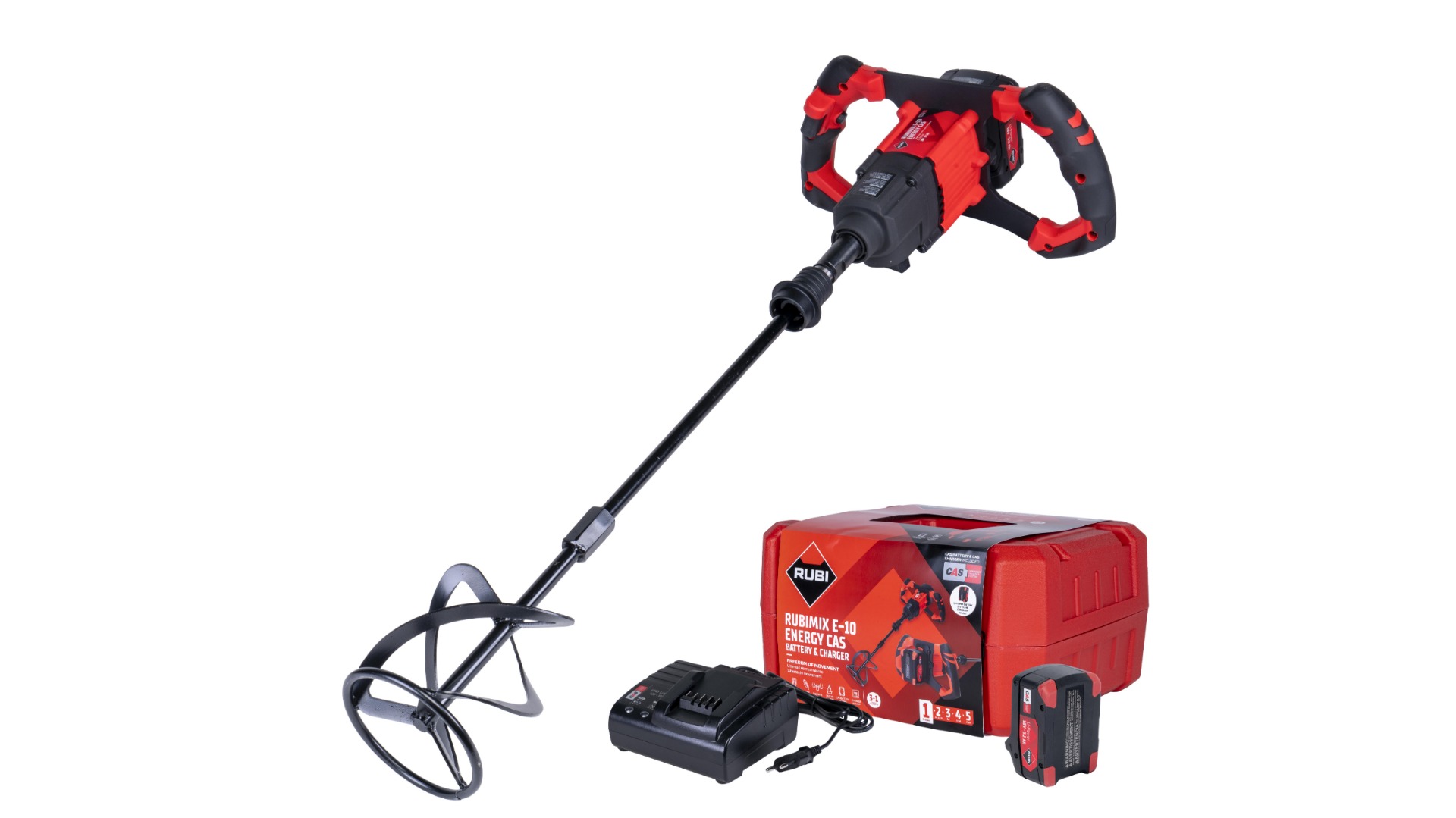 Rubi 26570 Rubimix E-10 Energy CAS Akkumixer 18V im Koffer
