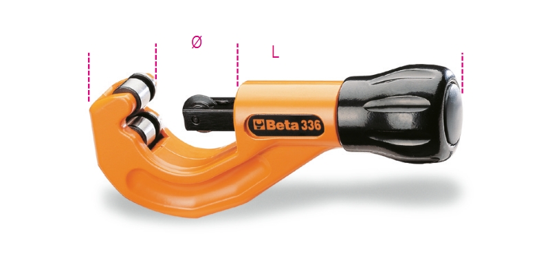 Beta 003360001 Rohrabschneider mit Teleskop-Schraubspindel Ø 6÷38 1/4"÷1"1/2 mm
