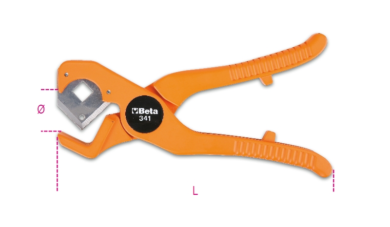 Beta 003410001 Rohrabschneider für Kunststoffrohre Ø 0÷25 mm