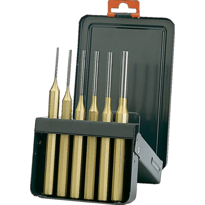 Bahco 3734S/6 Splintentreibersatz mit Achtkantschaft - 6 teilig