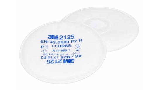 3M 1.21.30.212.50 D2125 Partikelfilter, P2 R 40 Paare