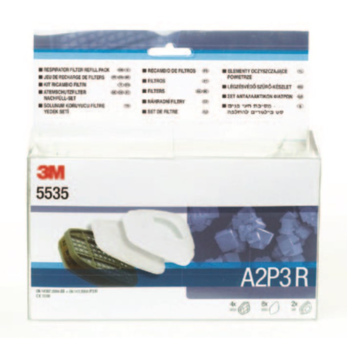3M 1.21.15.553.50 5535 Filtersatz A2P3 4x6055, 8x5935, 2x501