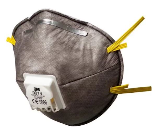 3M 1.21.15.991.48 9914SP Spezial-Staubmaske, FFP1, mit Ventil 100 Stück