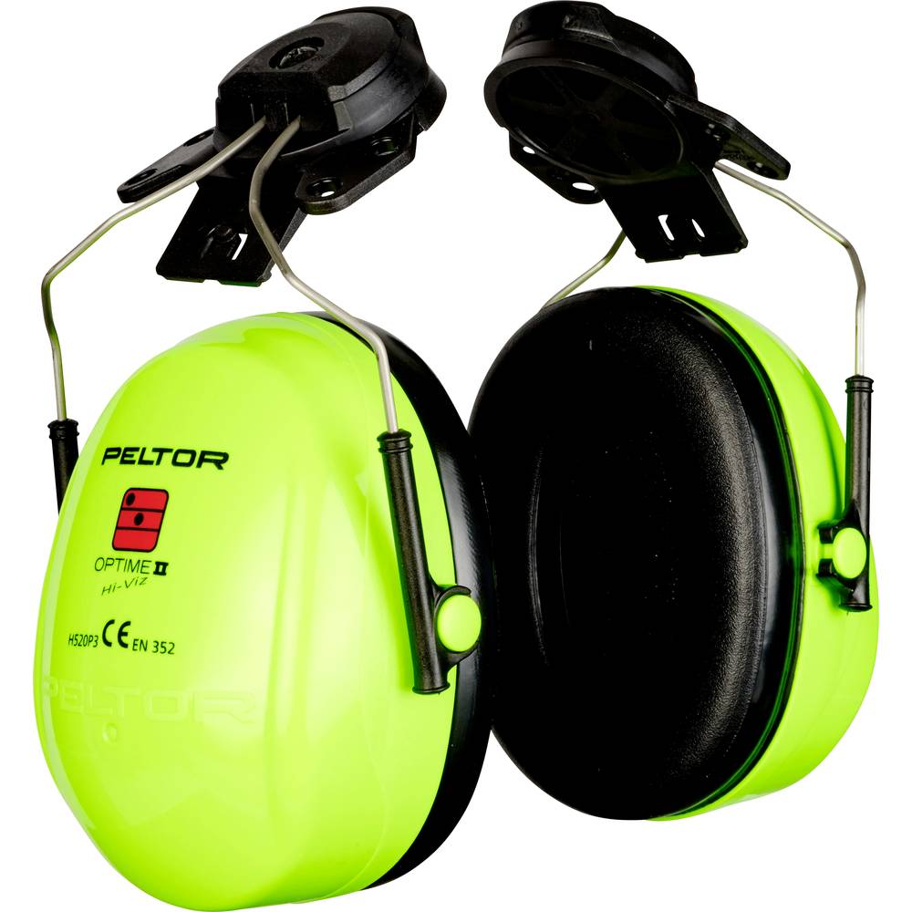 3M 6.21.25.360.00 Peltor II Hi-Viz Helm-Gehörschützer