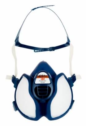3M 1.21.15.425.15 4251+ Staubmaske für Farbspritzgeräte A1P2 1 Stück