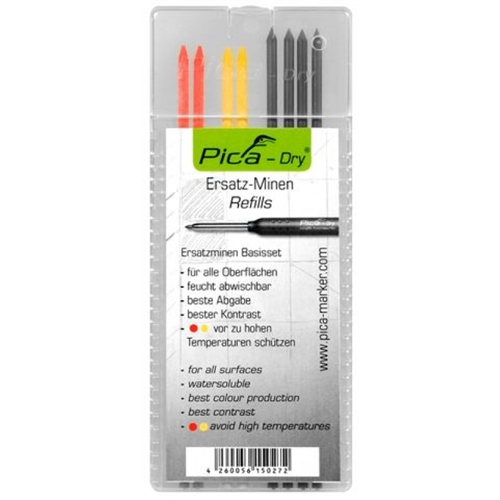 Pica PI4020 4020 Dry Ersatzminen Graphit für Markierungsstift