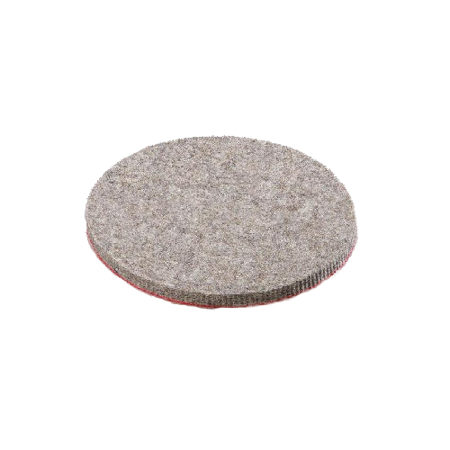 Flex-tools Zubehör 393347 Filzkissen Naturfaser 125 mm Hart 5 Stück