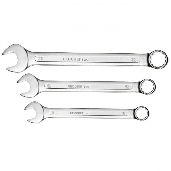 Gedore RED 3300994 Ringmaulschlüssel Satz SW 6-22mm 17tlg
