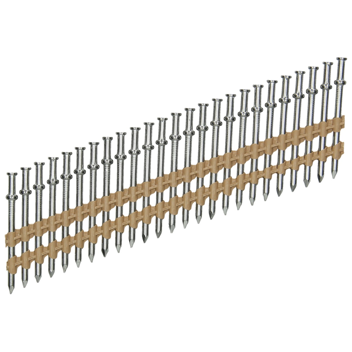 HiKOKI Zubehör 4100442 Duplex-Nägel 3,3X70/58mm, 21° glatt, kunststoffgebunden (2.000 Stück)