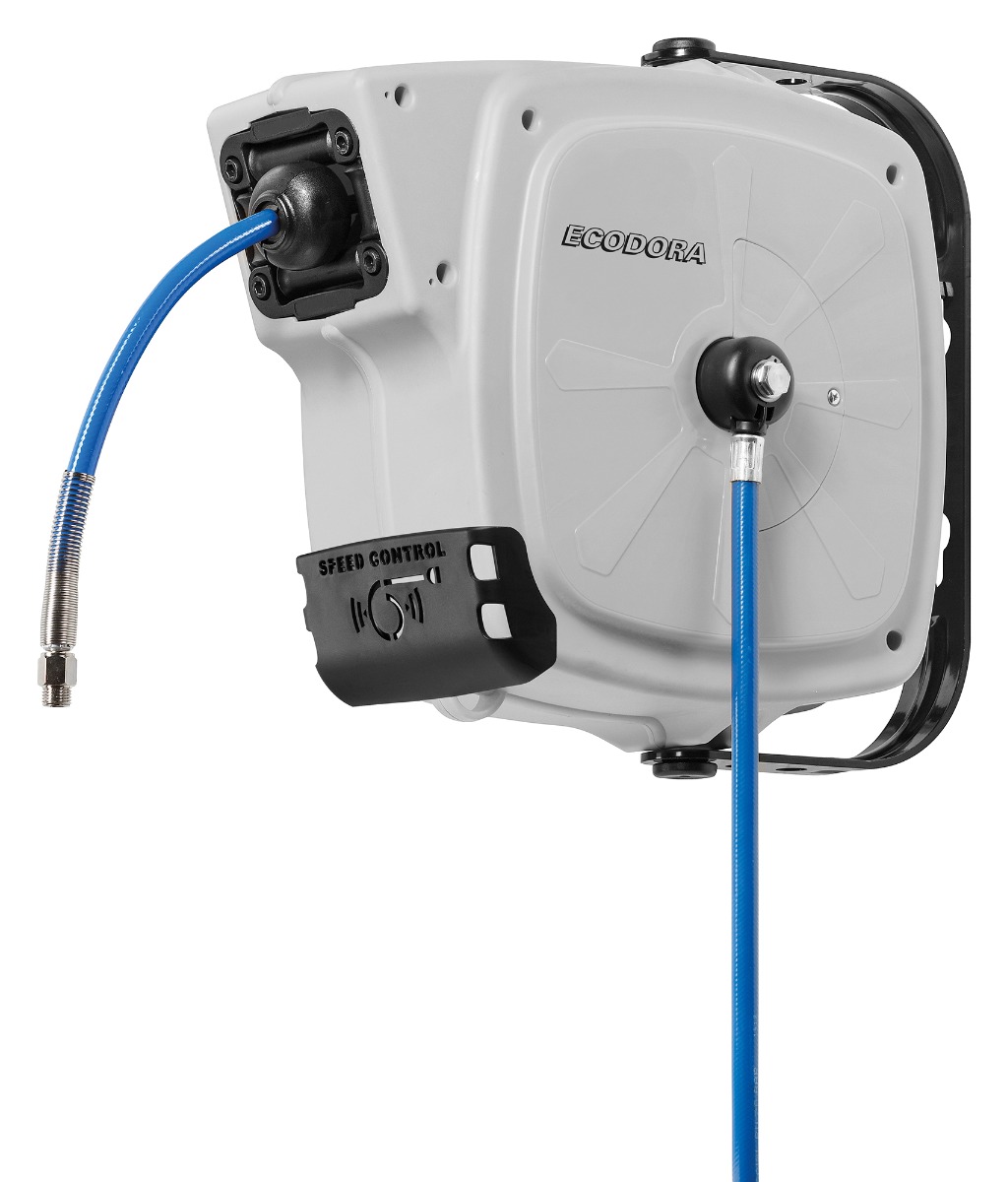 Ecodora 567000093 Wandschlauchaufroller 14M Luftschlauch 8X12Mm